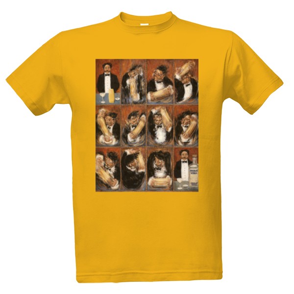 Tričko s potiskem Perfektní Martini