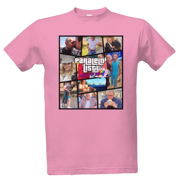 Tričko s potiskem Paralelky: Gáj prejt