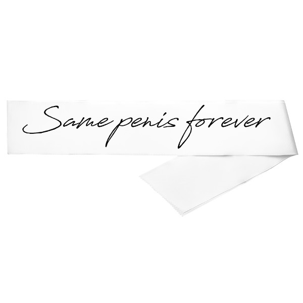 Šerpa s potiskem Same penis forever